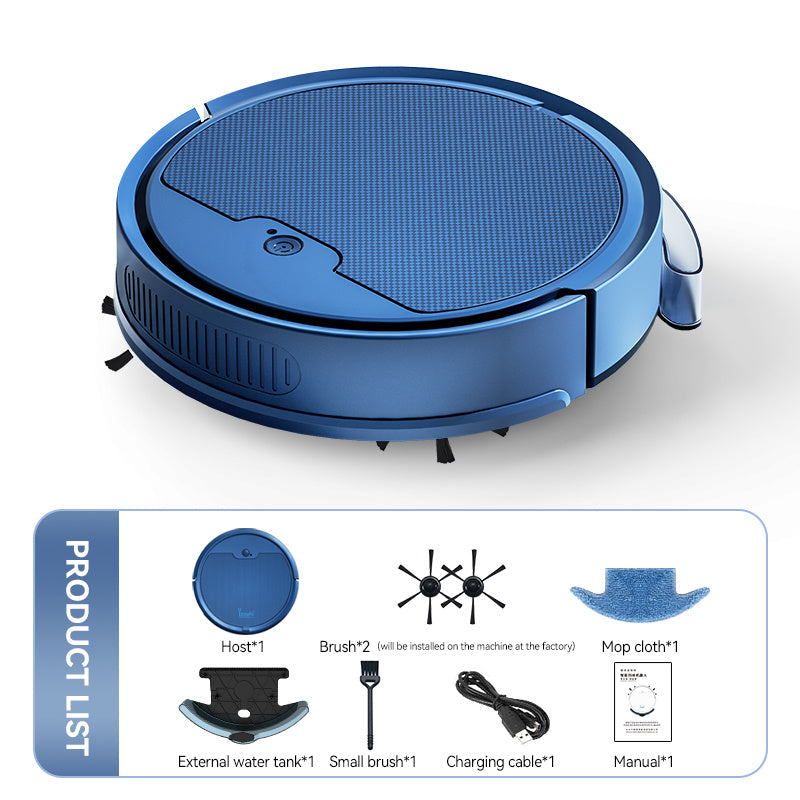 Smart Sweeping Robot – Large Water Tank, App & Remote Control, Low Noise, 2000 Pa Suction.